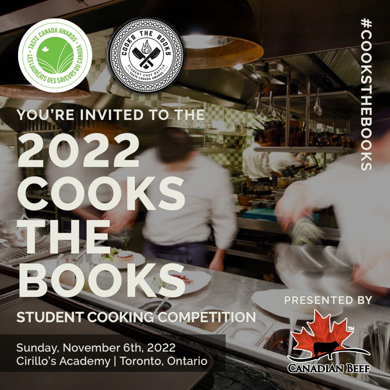 Cooks the Books - Student Cooking Competition